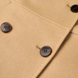 Famecoco Signature Double-Faced Wool Lapel Coat