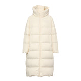 Famecoco Stylish Long Hooded Down Puffer Coat