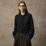 Famecoco Classic Cotton A-Line Midi Skirt