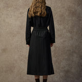 Famecoco Oriental Jacquard Pleated H-Line Skirt