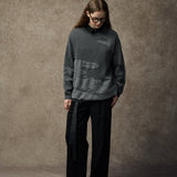 Famecoco Classic Relaxed Wool-Blend Pullover Sweater