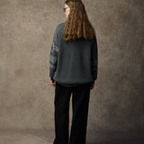 Famecoco Classic Relaxed Wool-Blend Pullover Sweater