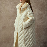 Famecoco Hooded Lightweight Quilted Down Jacket