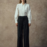 Famecoco Classic Relaxed Fit Straight-Leg Trousers