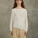 Famecoco Mulberry Silk Pullover Sweater