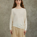 Famecoco Mulberry Silk Pullover Sweater