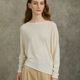 Famecoco Mulberry Silk Pullover Sweater