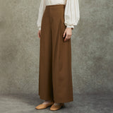 Famecoco Wide-Leg Culottes Skirt pants