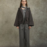 Famecoco 100% Cotton Utility Hooded Jacket