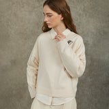 Famecoco Soft Wool Embroidered Pullover Sweater