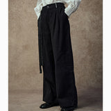 Famecoco Classic Relaxed Fit Straight-Leg Trousers