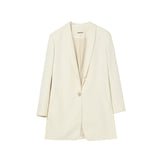Famecoco Minimalist Soft-Stretch Blazer