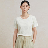 Famecoco Embroidered Cotton-Blend T-Shirt