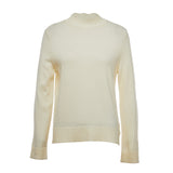 Famecoco Mock Neck Wool Pullover Sweater