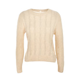Famecoco 100% Cashmere Cable Pullover Sweater