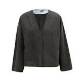 Famecoco 100% Cotton Chic Short Jacket