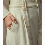 Famecoco Classic Relaxed Fit Straight-Leg Trousers