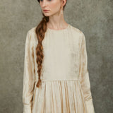 Famecoco Vintage-Inspired Vintage Jacquard Midi Dress