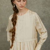 Famecoco Vintage-Inspired Vintage Jacquard Midi Dress