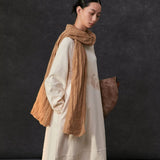 Famecoco Minimalist Floral Long Dress