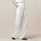 Famecoco Skin‑Friendly Wide‑Leg Pants