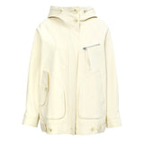 Famecoco Casual Cotton-Blend Hooded Jacket