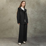 Famecoco Casual Cotton-Blend Hooded Jacket