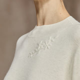 Famecoco Wool-Blend  H-Line Dress
