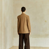 Famecoco Wool-Blend Tailored Blazer