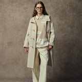 Famecoco Classic Texture Hooded Duffle Coat