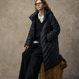 Famecoco Hooded Lightweight Quilted Down Jacket