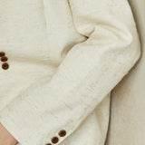 Famecoco Textured Linen Blazer