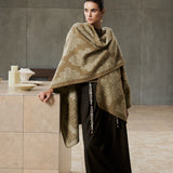 Paisley Jacquard Blanket Wrap