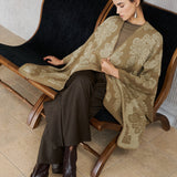 Paisley Jacquard Blanket Wrap