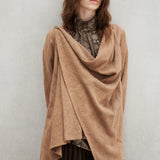 Textured Cotton Waterfall Jacket