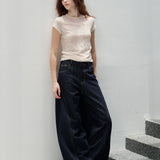 High Rise Barrel Leg Jeans