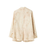 Famecoco Signature Printed Lyocell Blazer