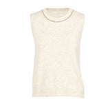 Famecoco Classic Wool Blend Sleeveless Top