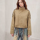 Bonded Cotton-Nylon Jacket