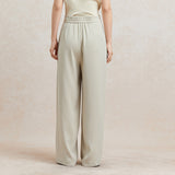Famecoco Soft Tailored Wide-Leg Pants