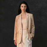 Famecoco Signature Printed Lyocell Blazer