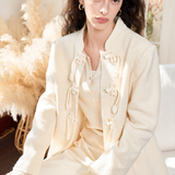 Famecoco Wool-Lyocell Pankou Jacket
