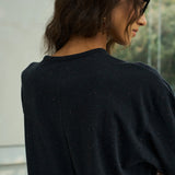 Famecoco Speckled Cotton Tee & Maxi Skirt Set