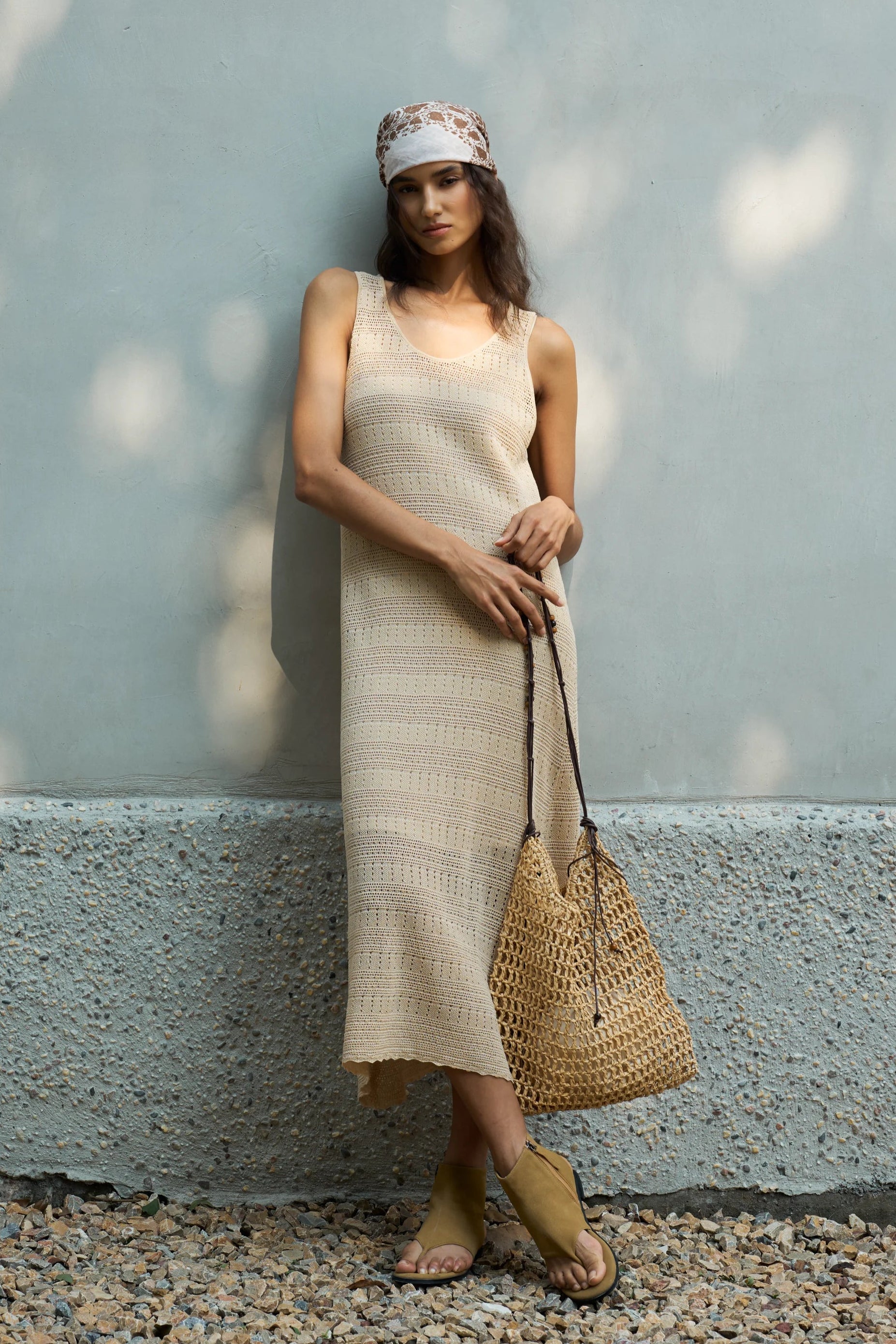 knit tank midi dress West K Women's Nerys Knit Tank Midi Dress - Small