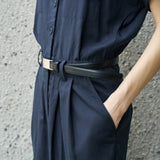 Famecoco Linen Lyocell Shirt Dress