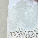 Famecoco Lace Trim Tank Top