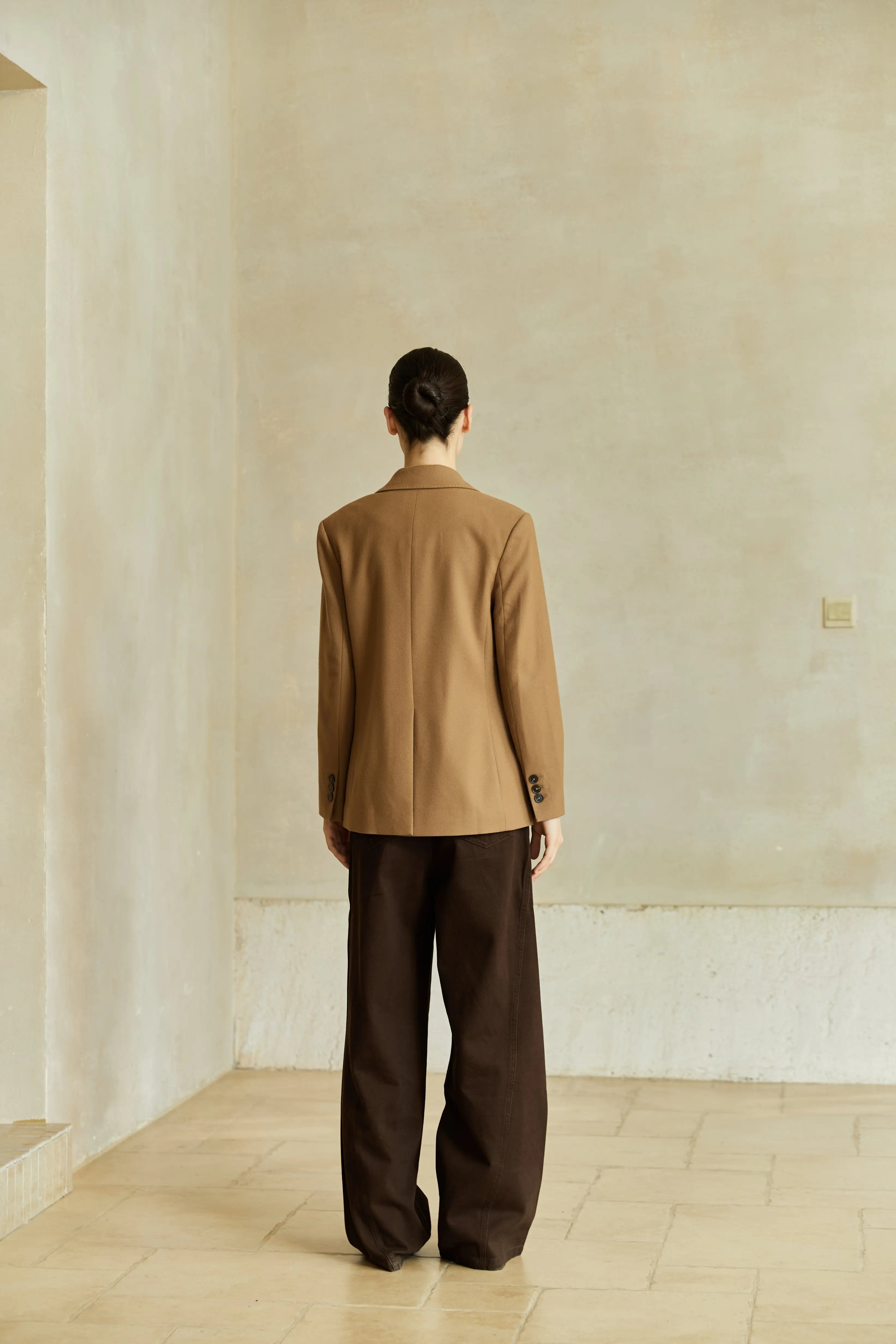 Famecoco Signature Wool-Blend Blazer