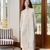 Famecoco Front-Slit Maxi Dress