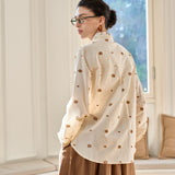 Famecoco Signature Floral-Print Cotton Shirt