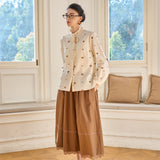 Famecoco Signature Floral-Print Cotton Shirt